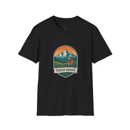 Vintage Mountain Patch Touch Grass Tee