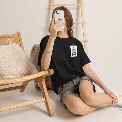 Pocket ID Badge Design "Prompt Engineer" Tee