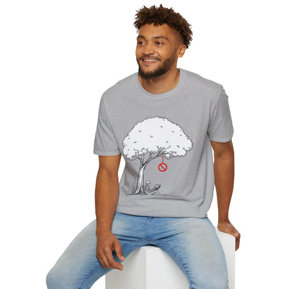 Relaxing Tree Swing Illustration Tee
