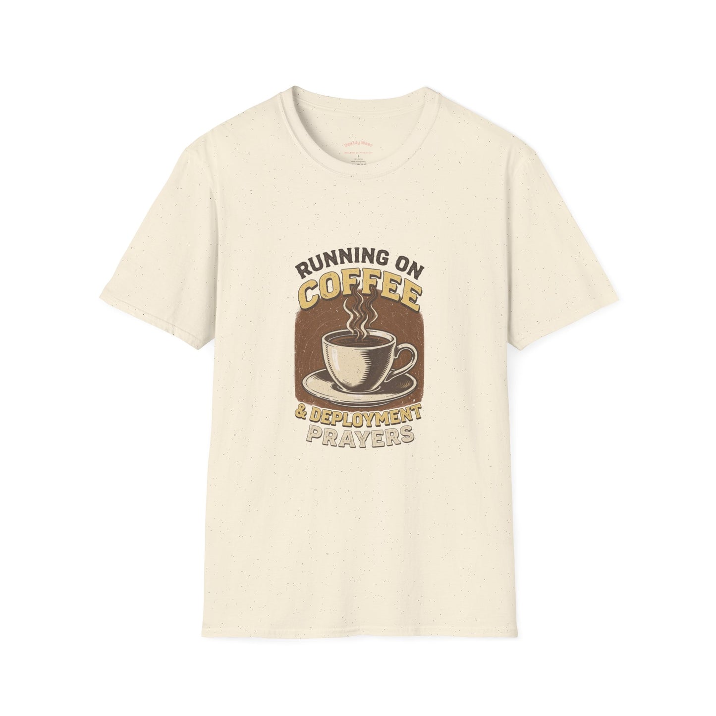 Running on Coffee & Deployment Prayers Tee