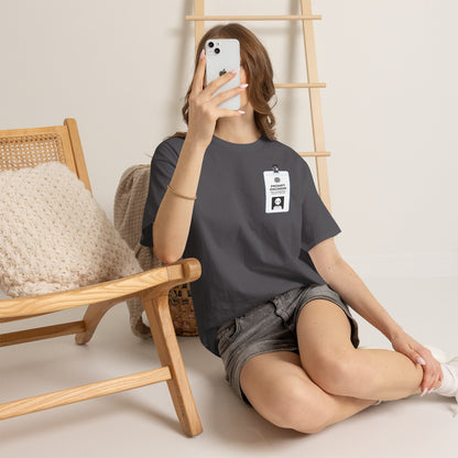 Pocket ID Badge Design "Prompt Engineer" Tee