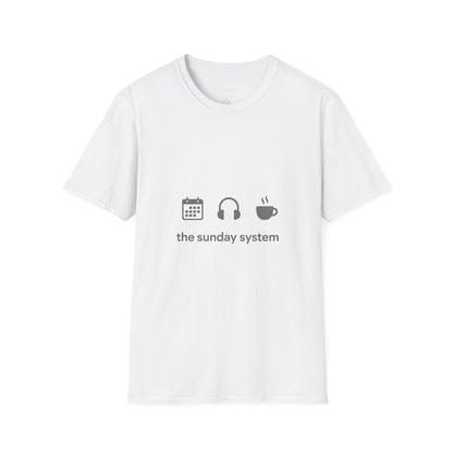 The Sunday System T‑Shirt Tee