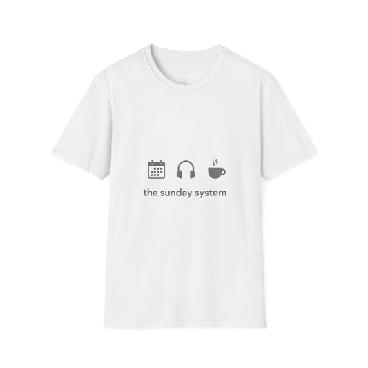 The Sunday System T‑Shirt Tee