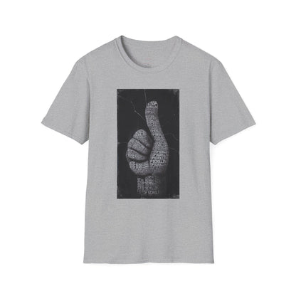 Stop Scrolling -Typography T-Shirt