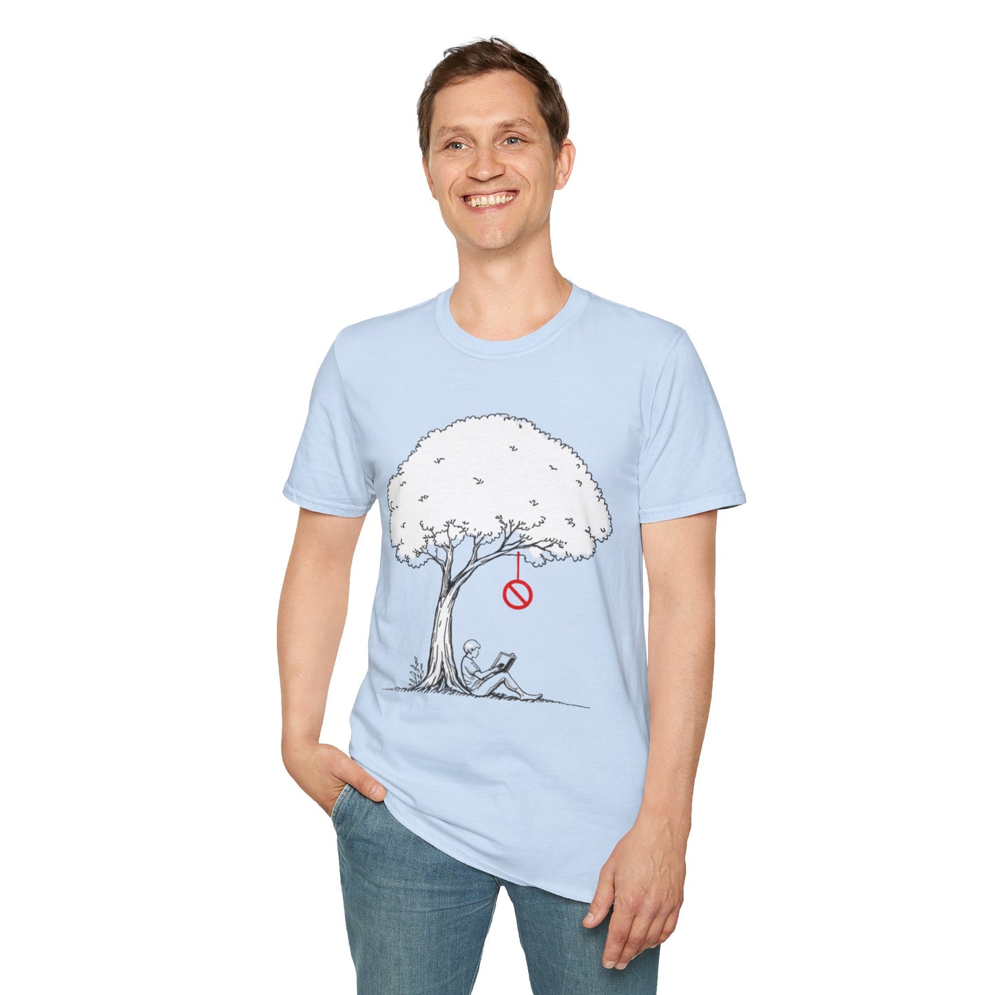 Relaxing Tree Swing Illustration Tee