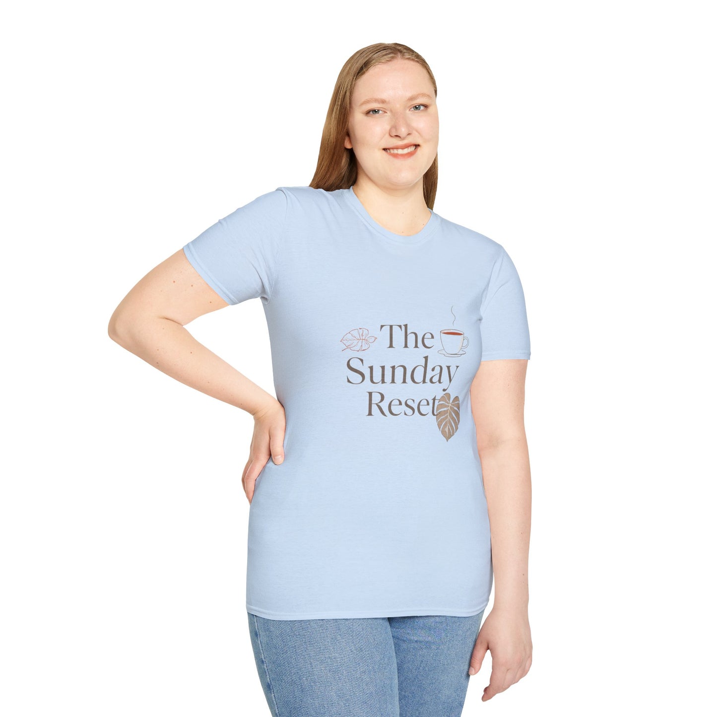 The Sunday Reset Coffee & Cozy Vibe Tee