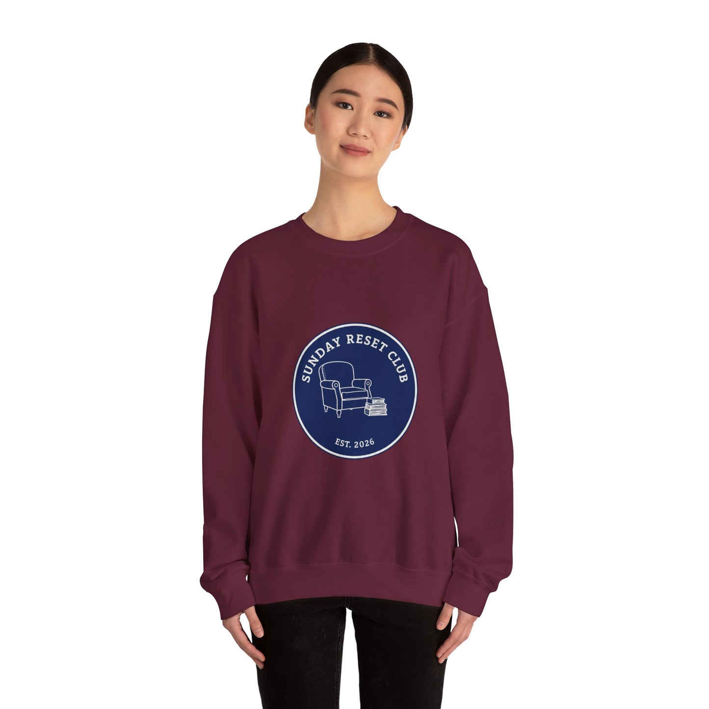 Sunday Reset Club Crewneck Sweatshirt